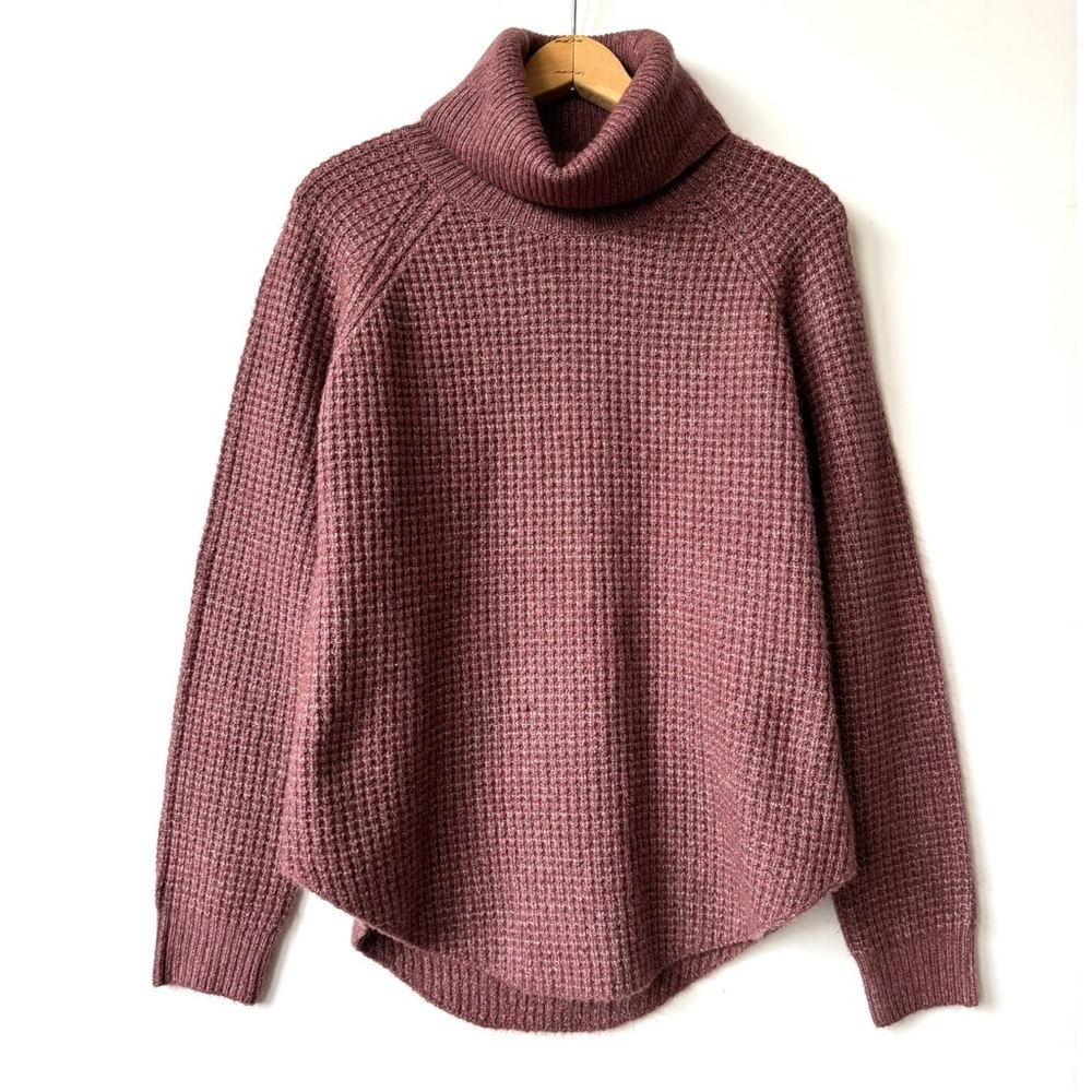 Kuhl Sienna Cowl Neck Sweater Mauve M